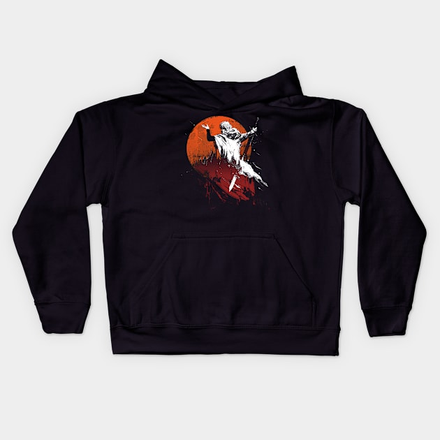 Power of Dominance Kids Hoodie by WOVENPIXLS